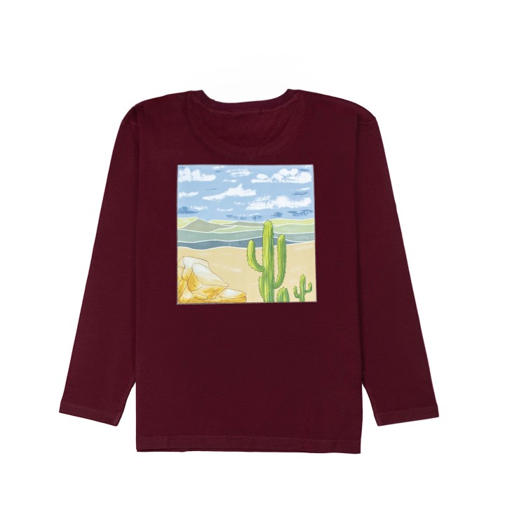 Cactus Long Sleeves Tshirt