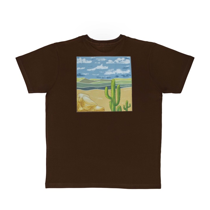 Cactus Half Slevees T-Shirt